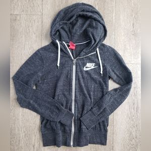 Nike Womens Medium Lightweight Full Length Zipper Hoodie